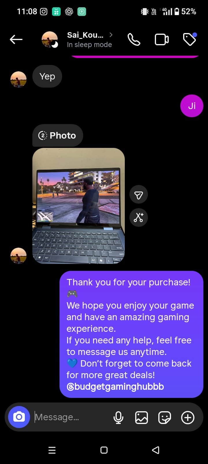 Delivery Proof